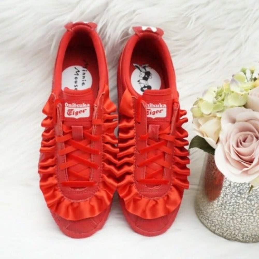 ASICS Onitsuka Tiger Disney Bow Sneaker Red 8